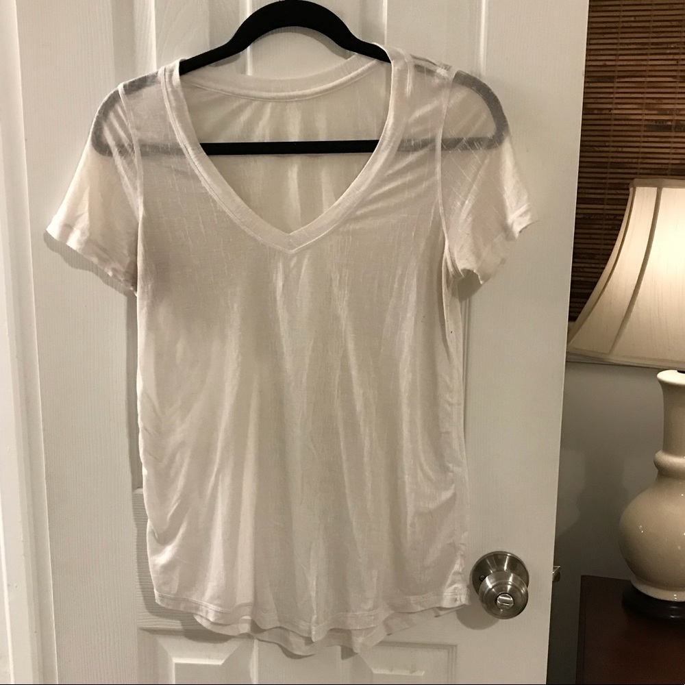 Lululemon sheer T-shirt